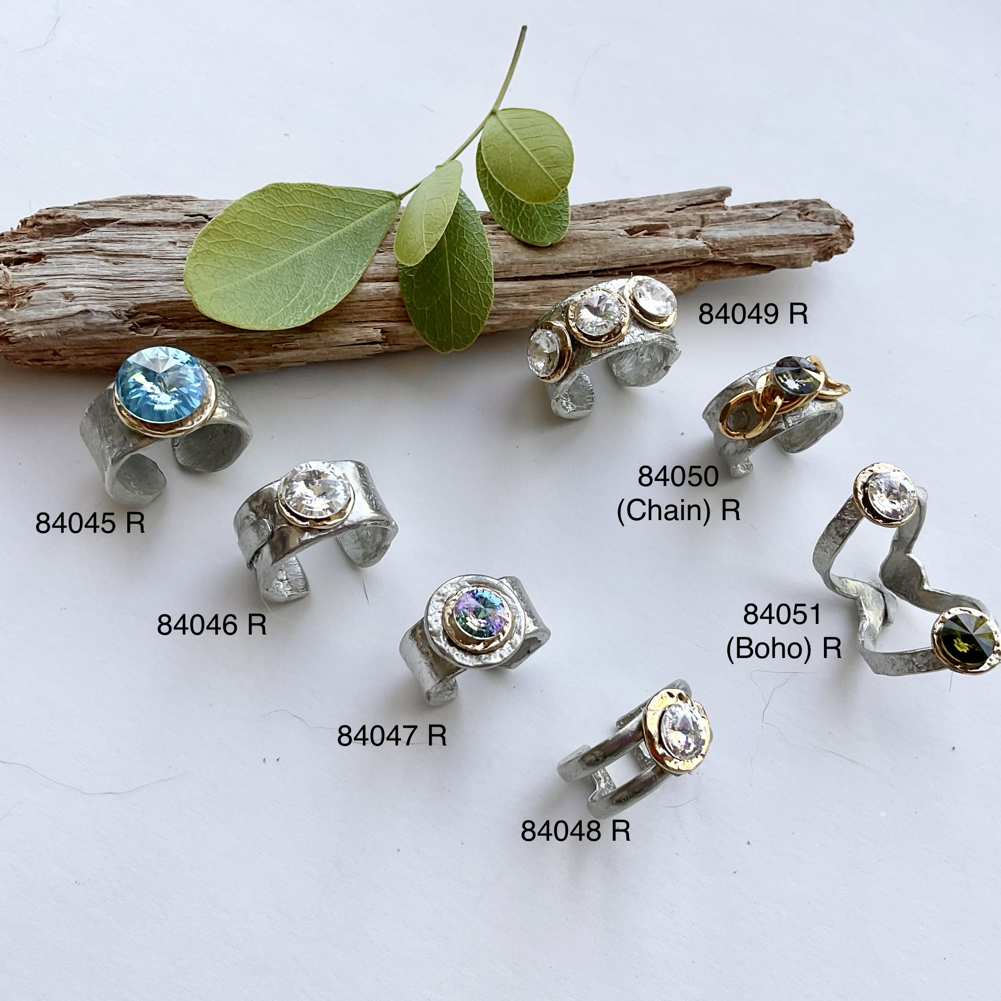 スティナ　cherish flower gray M スティナ cherish flower gray M