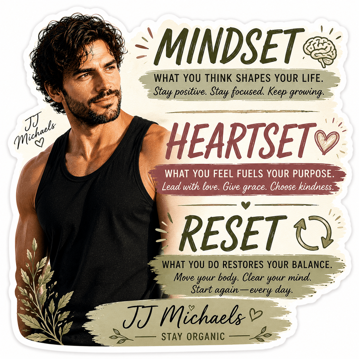 mindset heartset reset JJ Michaels Sicker