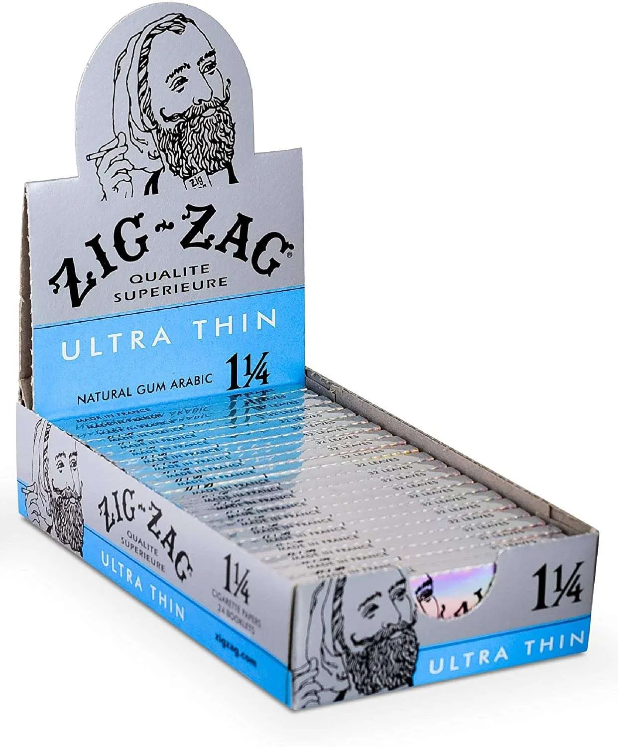 Zig Zag - Ultra Thin 1 1/4 Rolling Papers, 24ct - JKD Brands