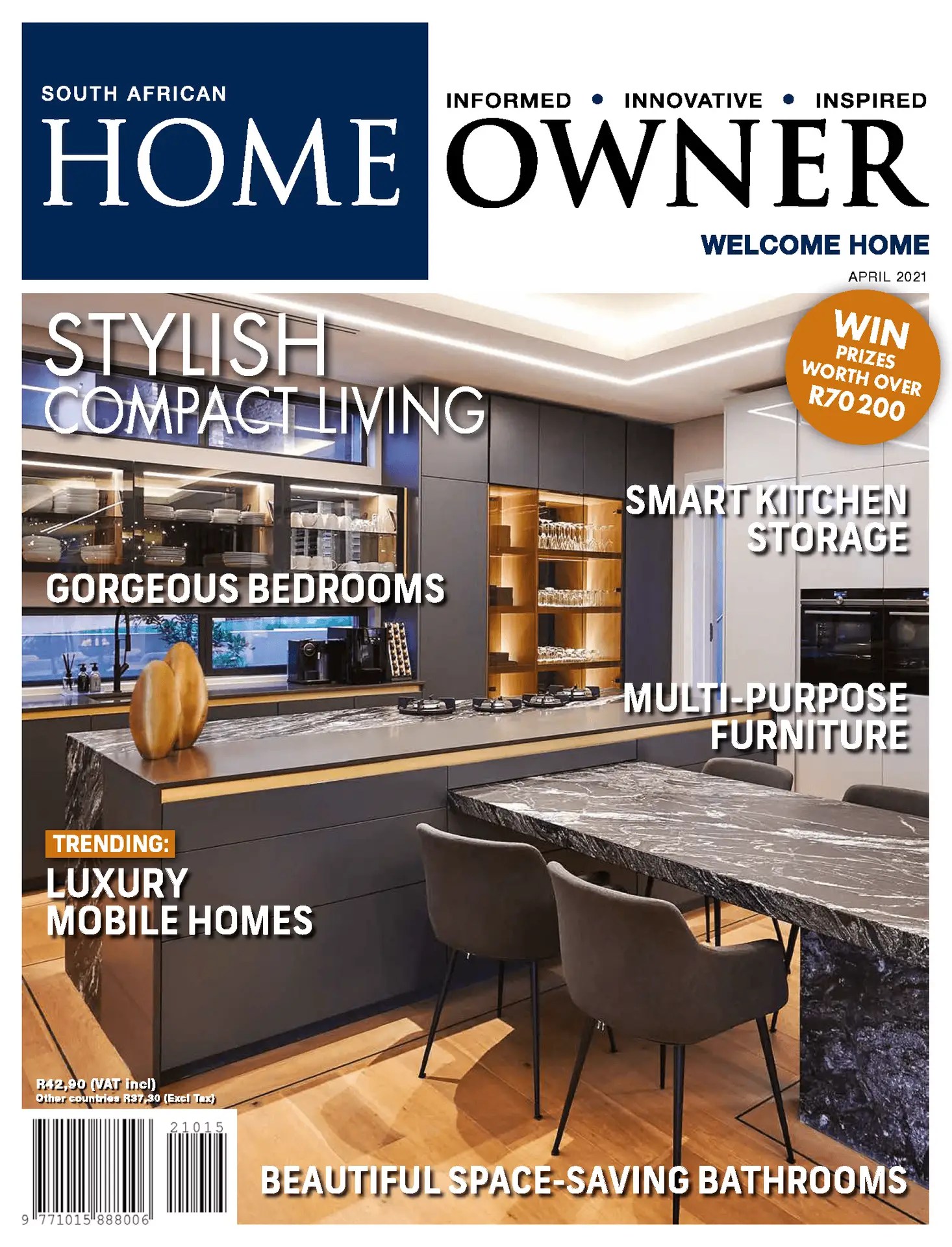 SA Home Owner magazine cover, April 2021