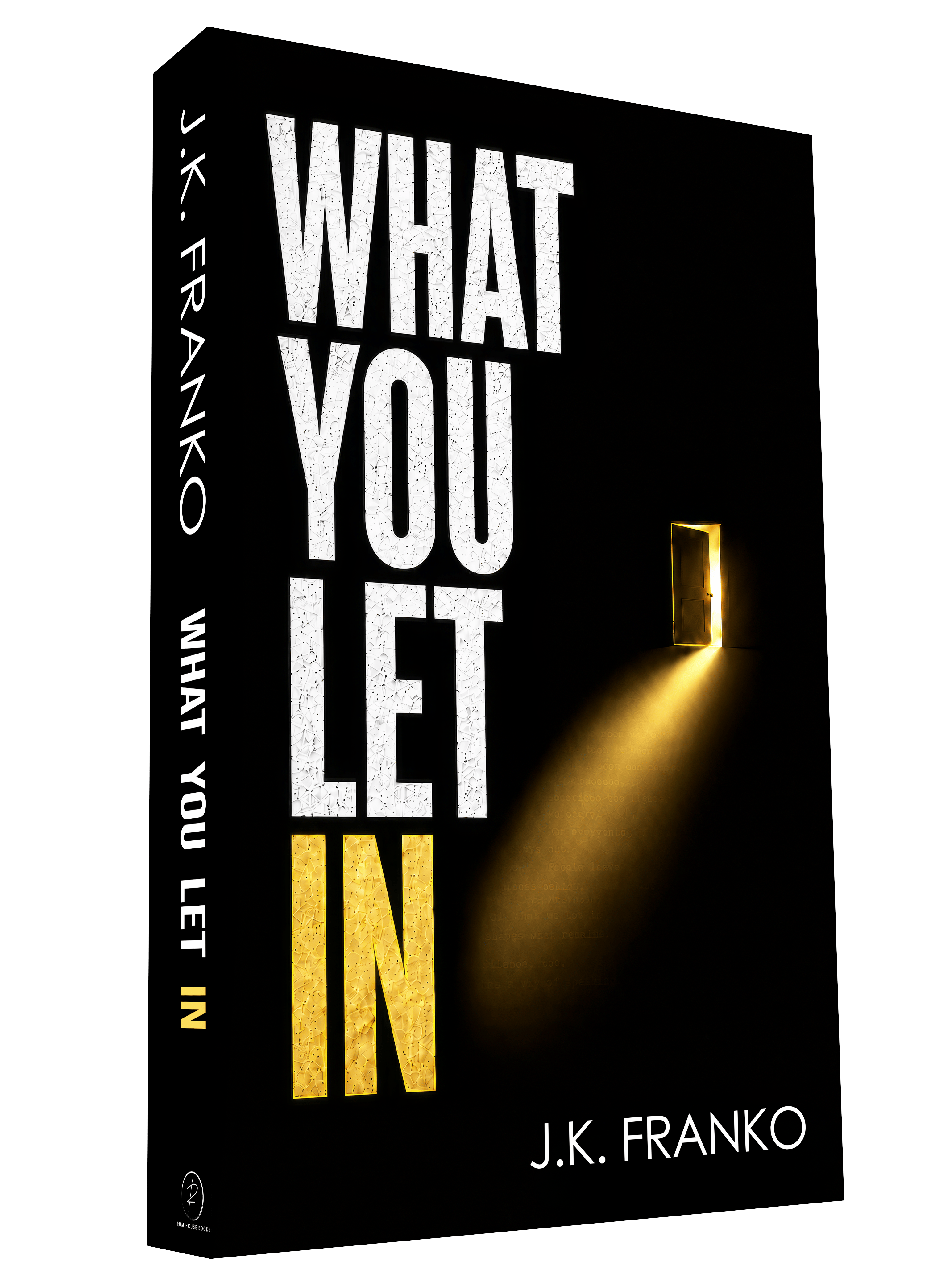 What You Let In by J.K. Franko — paperback book cover