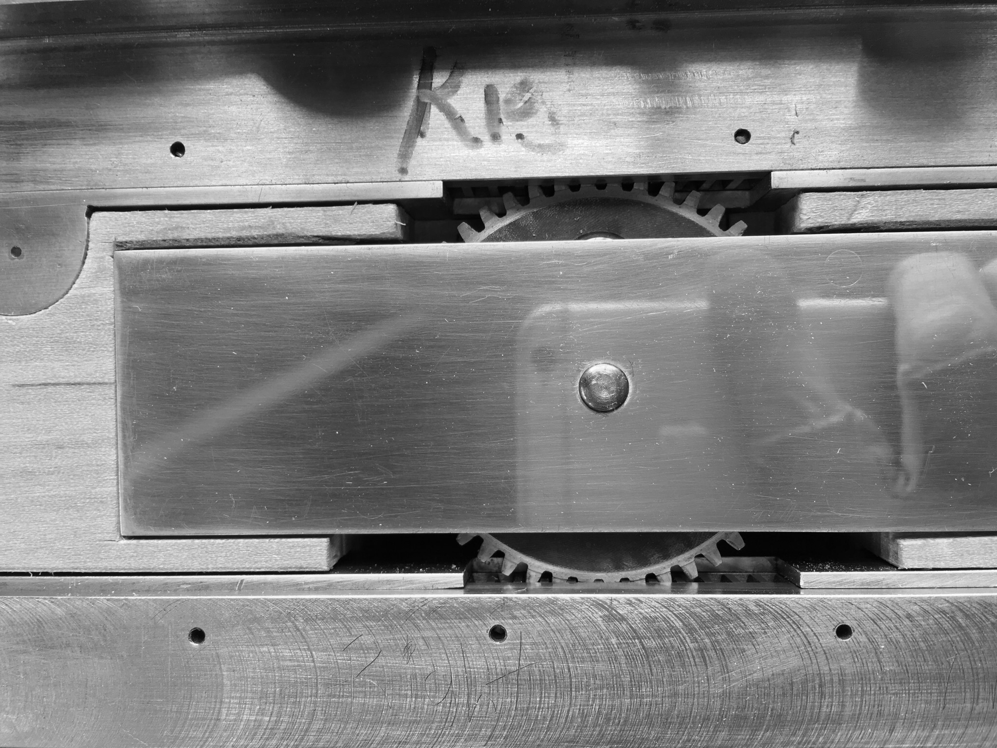 Lower racks and guides | J. Leko Furniture Maker