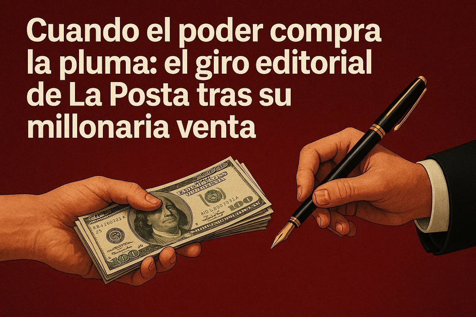 🔥📰 Cuando el poder compra la pluma 🖋️: el giro editorial de La Posta tras su millonaria venta 💰