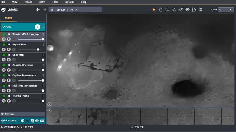 Map Layer Jmars Java Mission Planning And Analysis For Remote Sensing - Geometric Designs - Artistic 8K Collection
