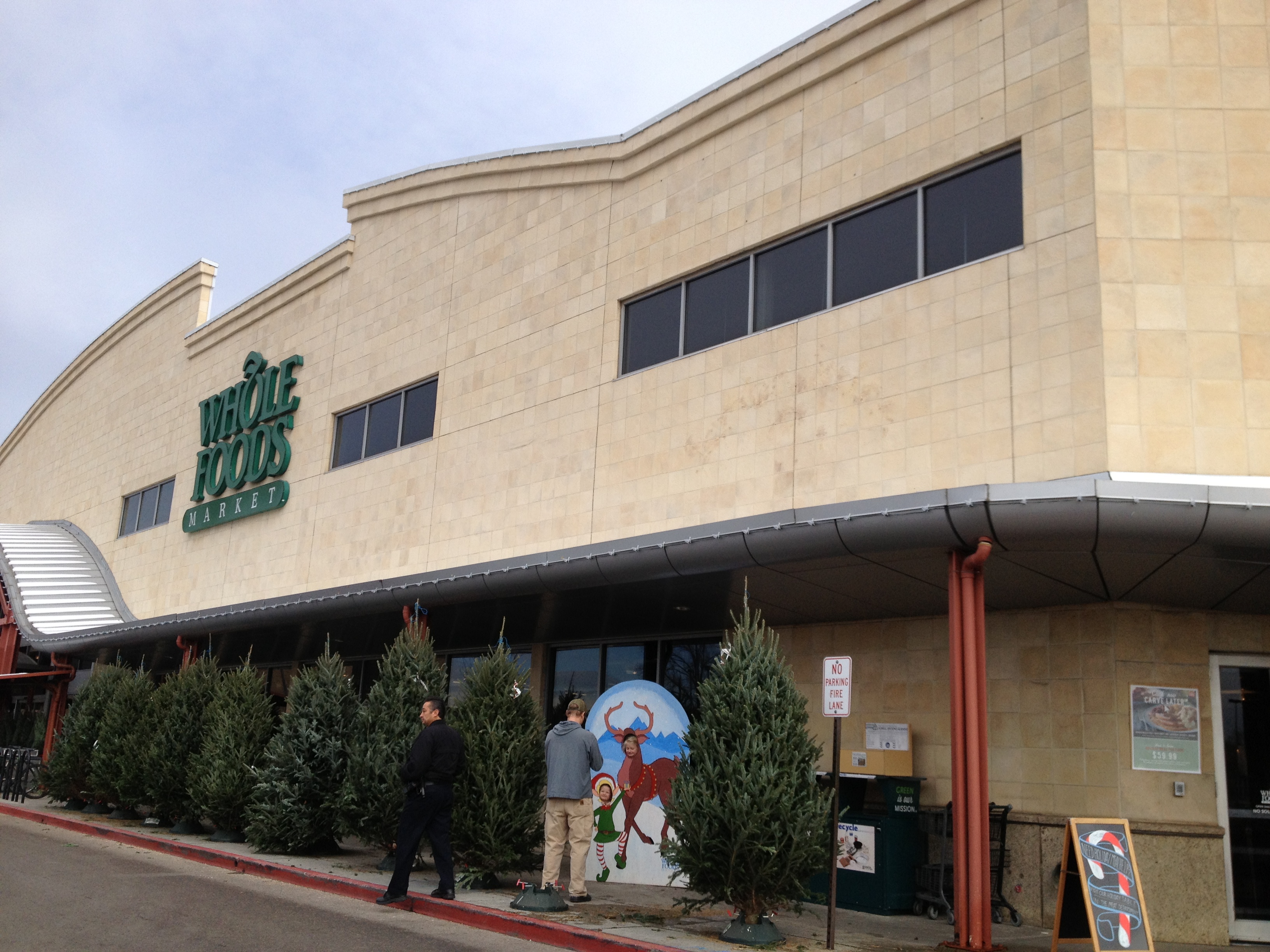 your chance to be a reindeer or an elf! We hired Jonny Laser Designs to create, paint & install this piece to go in our Christmas tree set