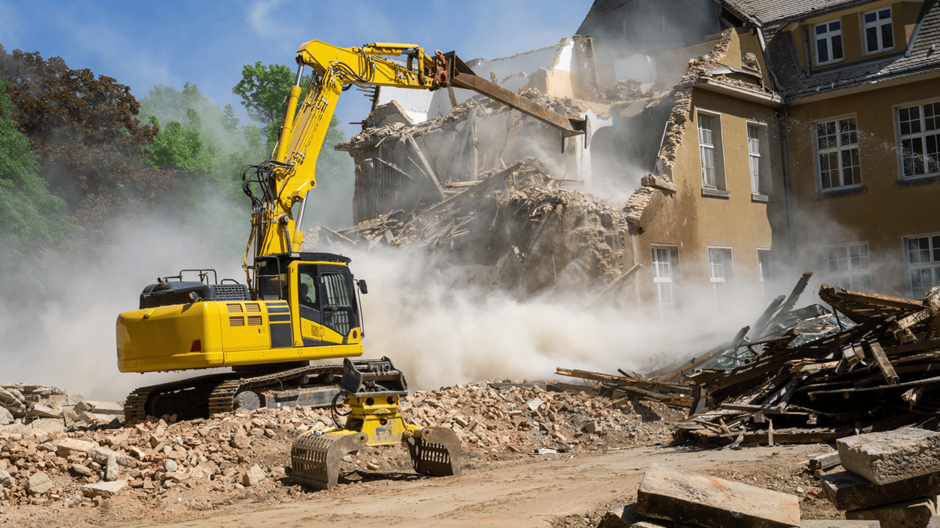 Demolition services Edmonton by JMK Constructions