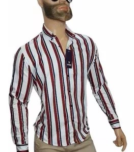 Camisa Casual en Rayas