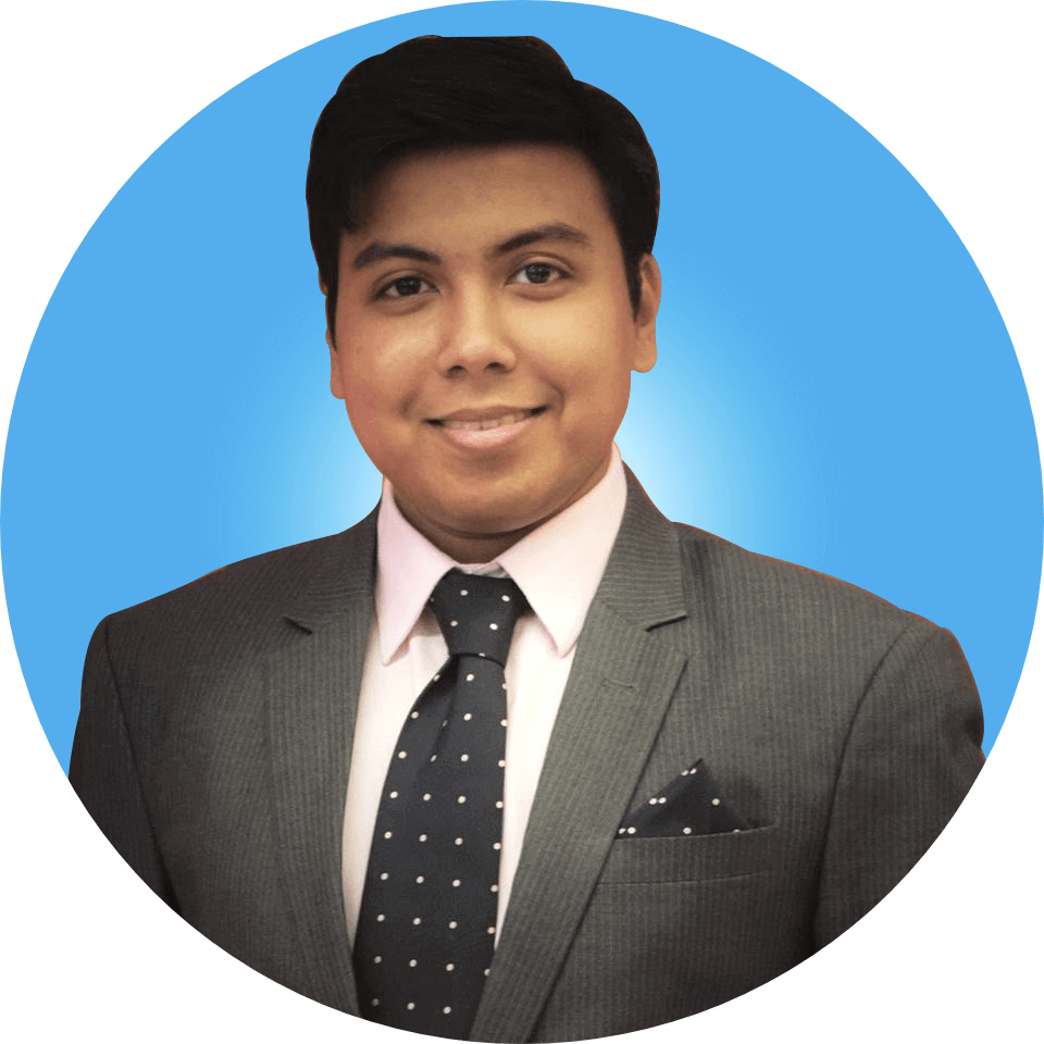 Junayed Mustafa Head shot Blue
