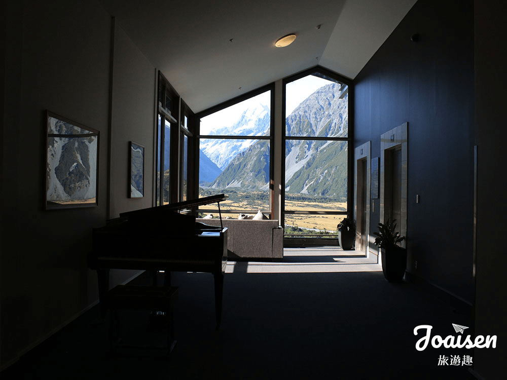 ▲ The Hermitage Hotel Mt Cook 看到的景色