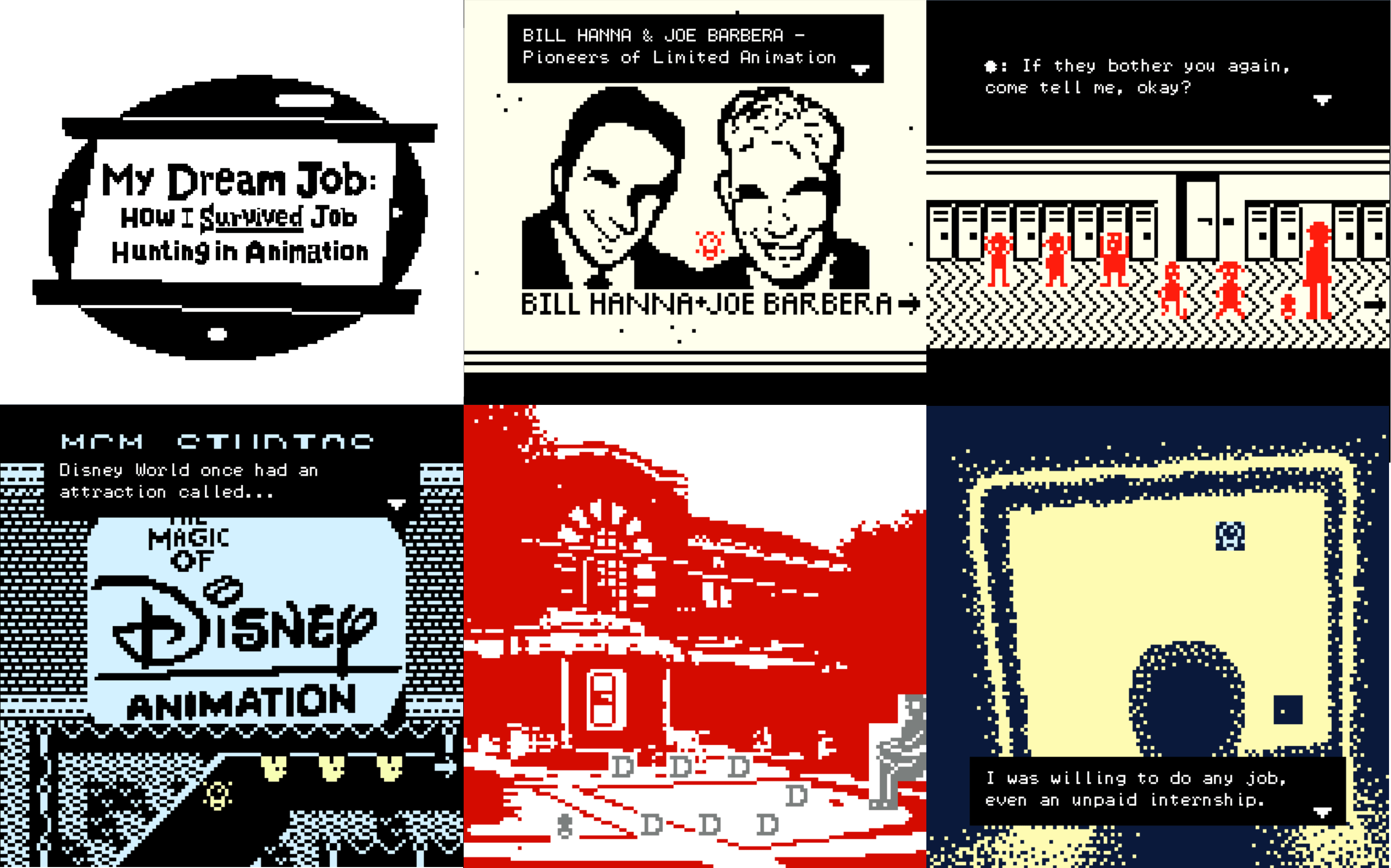 Screenshots from My Dream Job