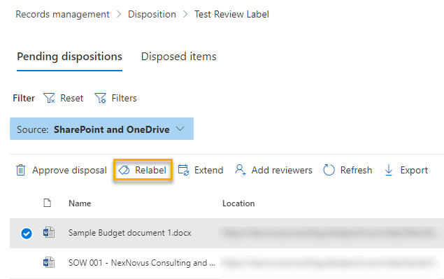 Multi-stage Disposition in Microsoft 365 Records Management – Joanne C ...
