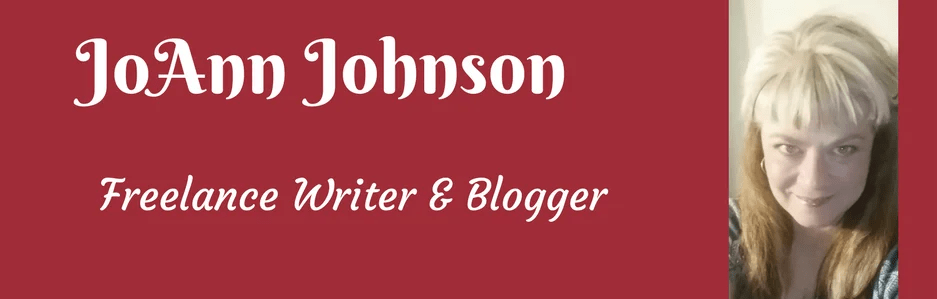 JoAnn Johnson freelance writer blogger
