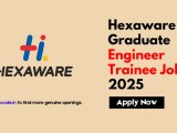 Hexaware Graduate Engineer Trainee Jobs 2025 Freshers Apply Now Jobcode