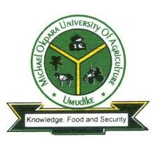 Michael Okpara University of Agricultural Umudike MOUAU 