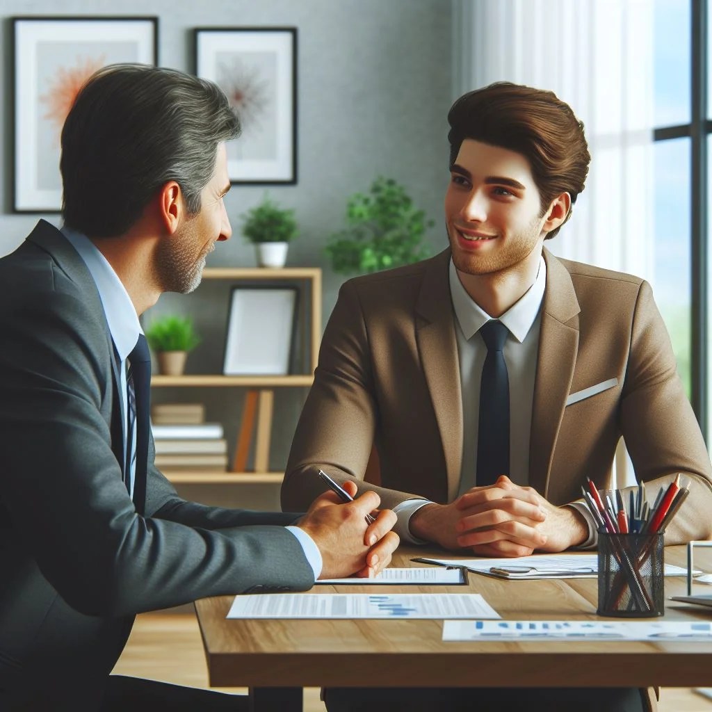 un employer qui va obtenir une augmentation de salaire