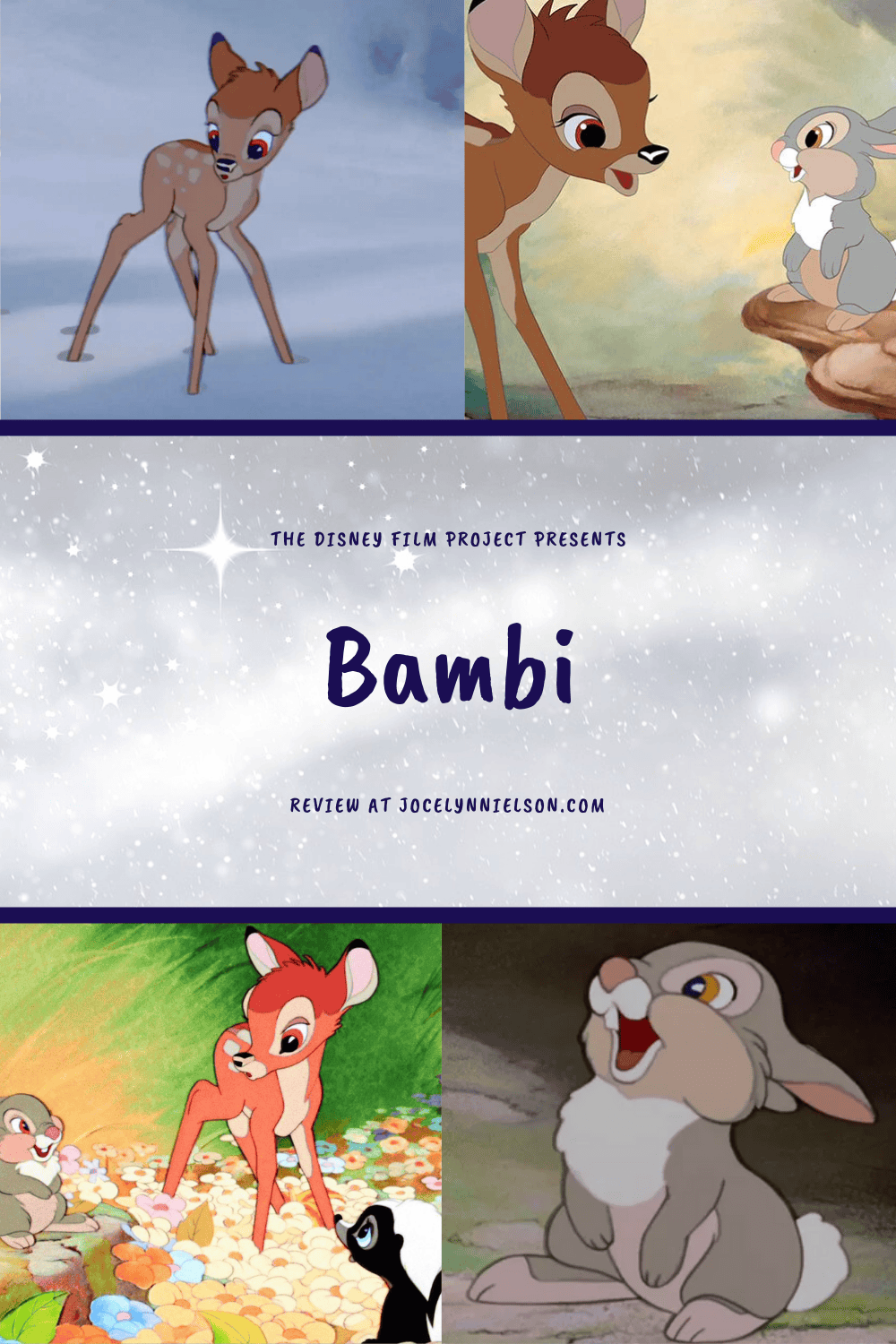 Bambi Movie Review (1942) - Jocelyn Nielson