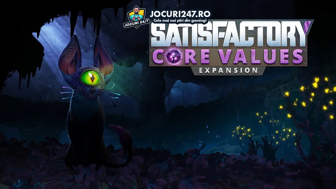 Satisfactory Core Values prezintă zone subterane și noi creaturi