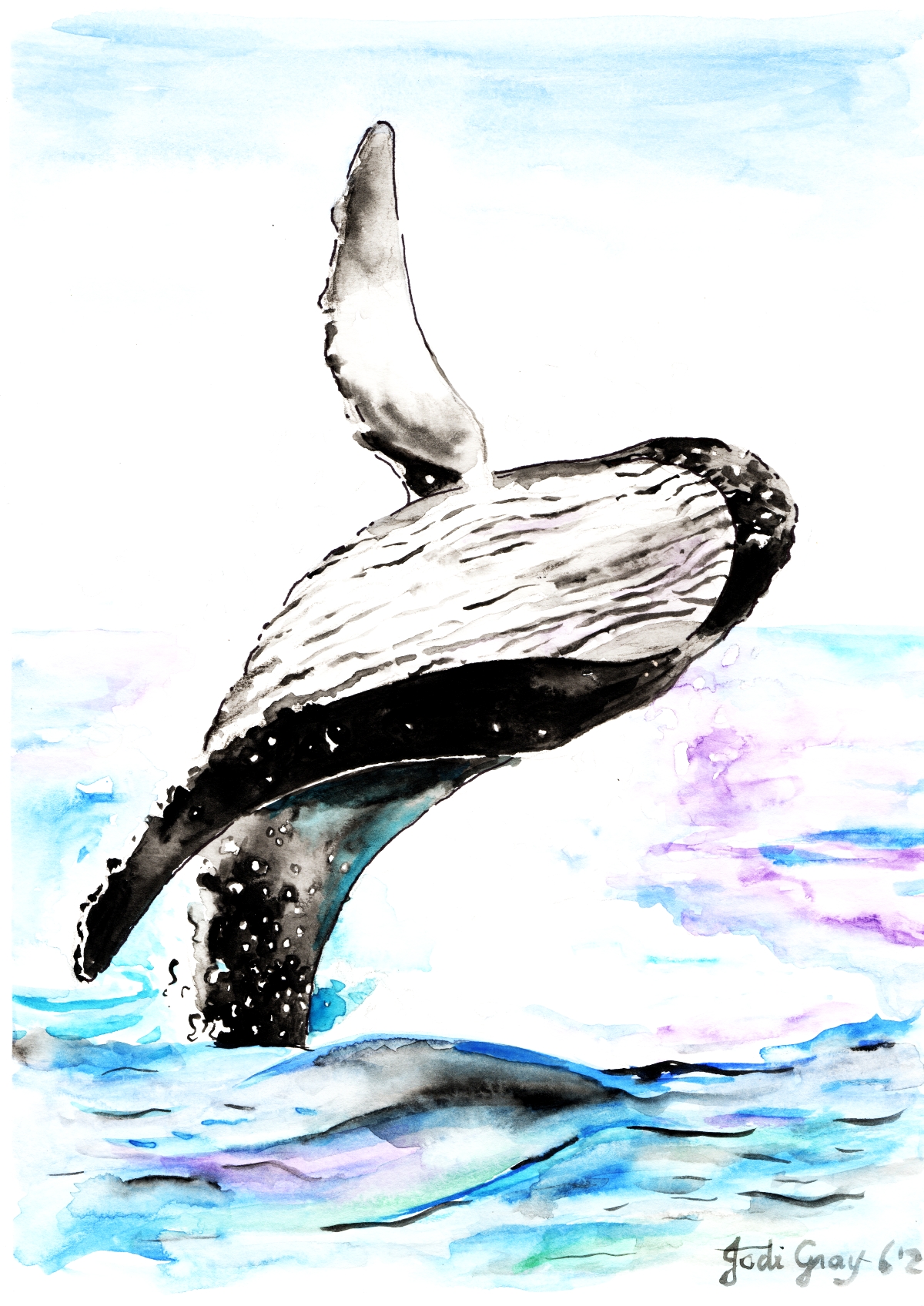 Whale Breaching V1