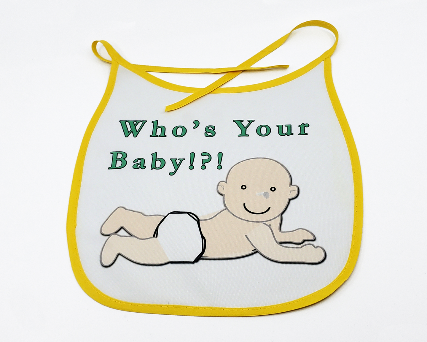 your photo baby bib