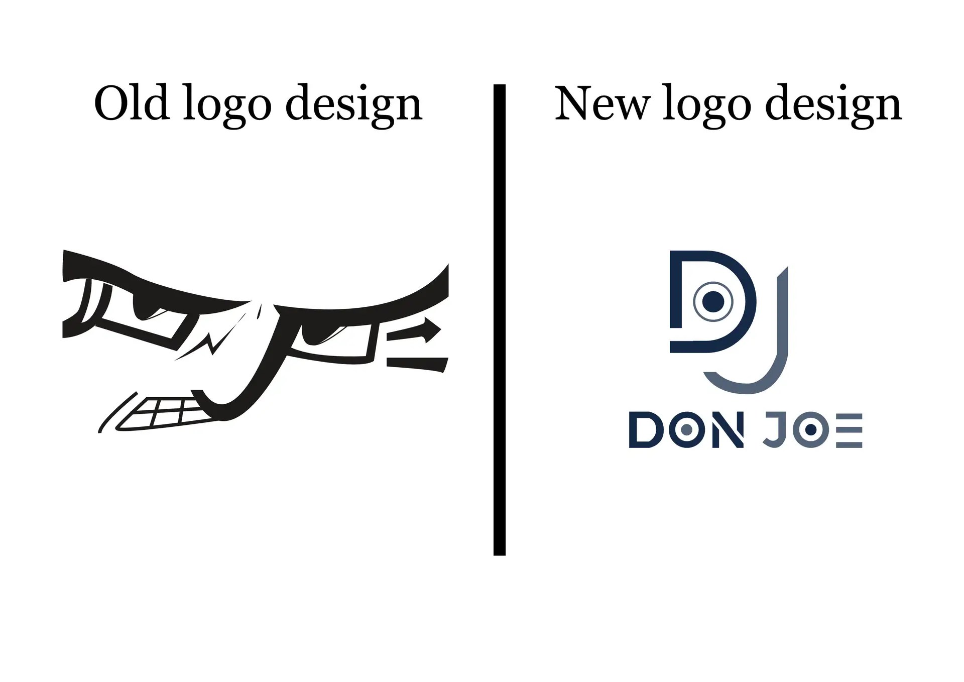 Don Joe - Logo evolution