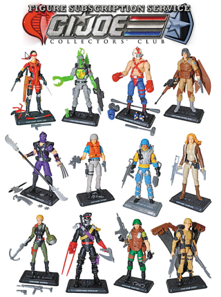 G.I. Joe Collector's Club FSS wave 1