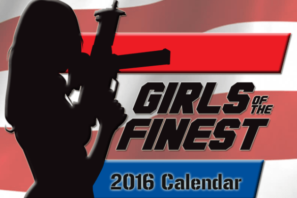 Girls of the Finest 2016 calendar
