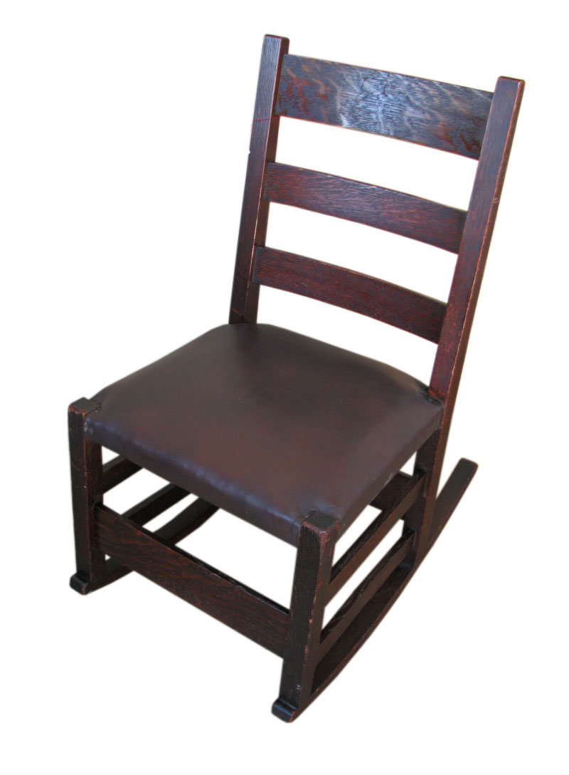Armless Rocking Chair For Guitar Players