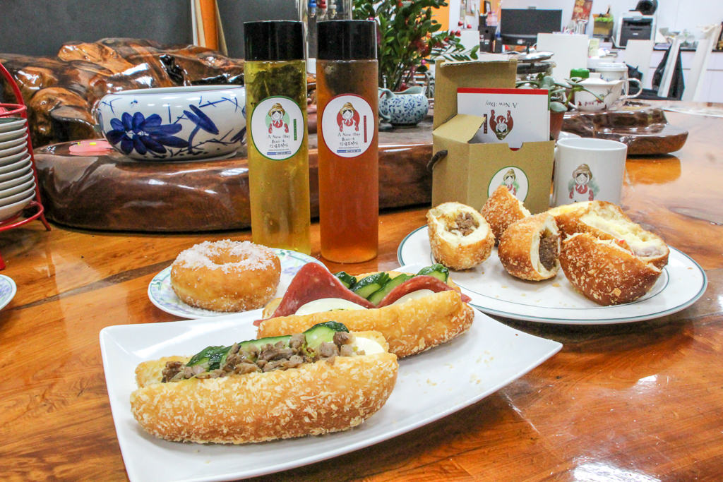 台中烏日，茶奶奶手作點心~輕食新選擇營養三明治。