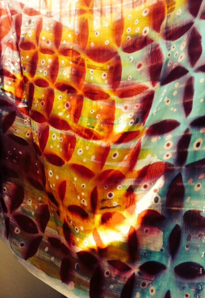 Code: 0417 Silk Batik (SOLD, Beijing)