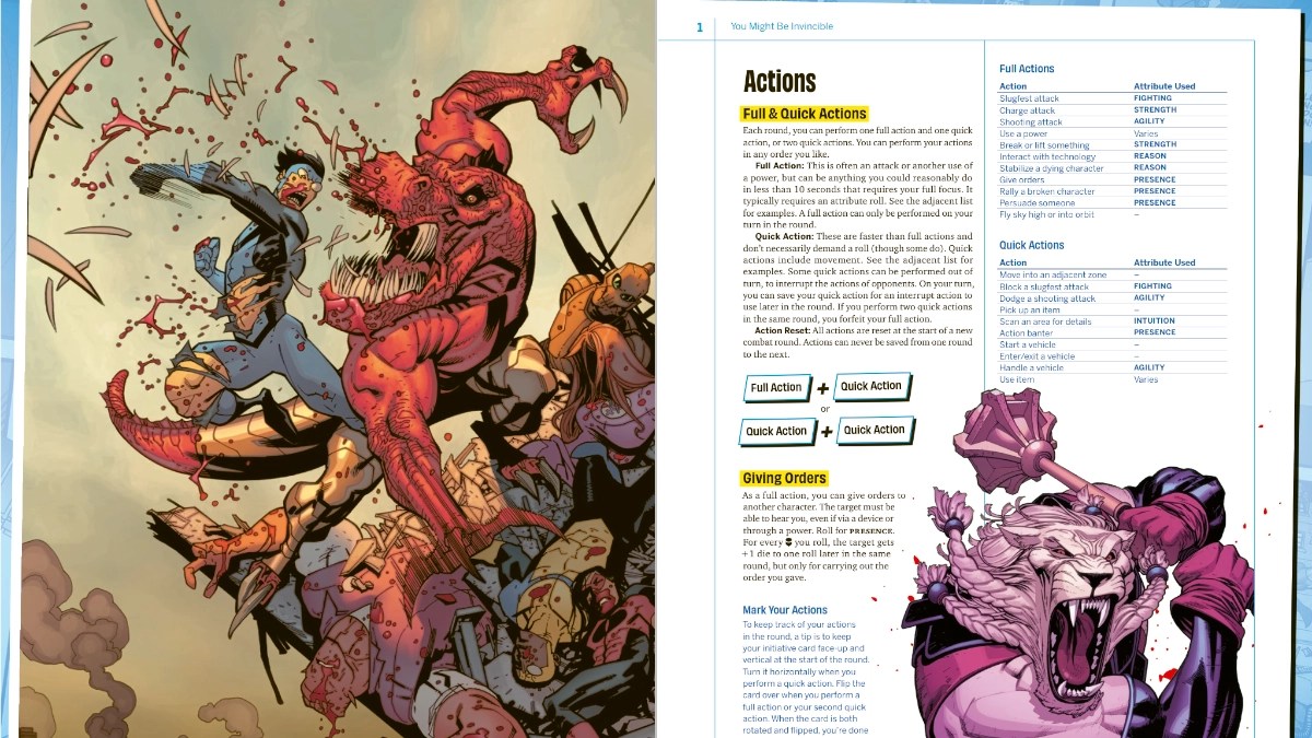Invincible RPG de Mesa