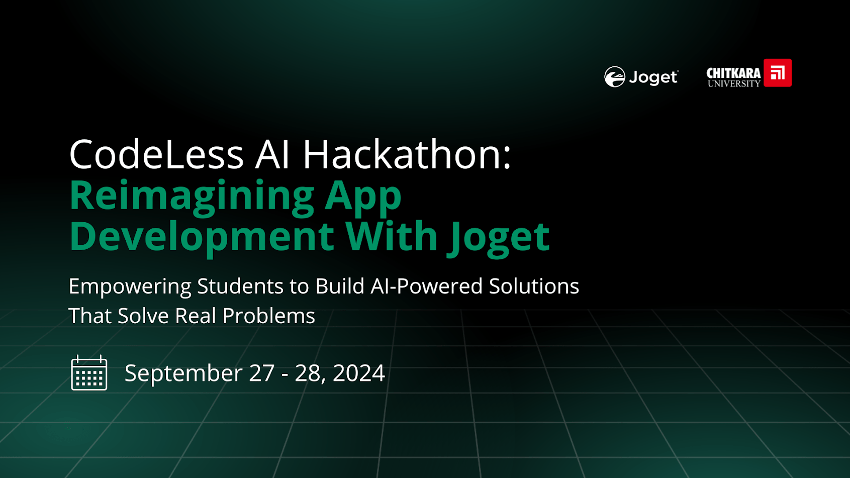 CodeLess AI Hackathon: Reimagining App Development With Joget