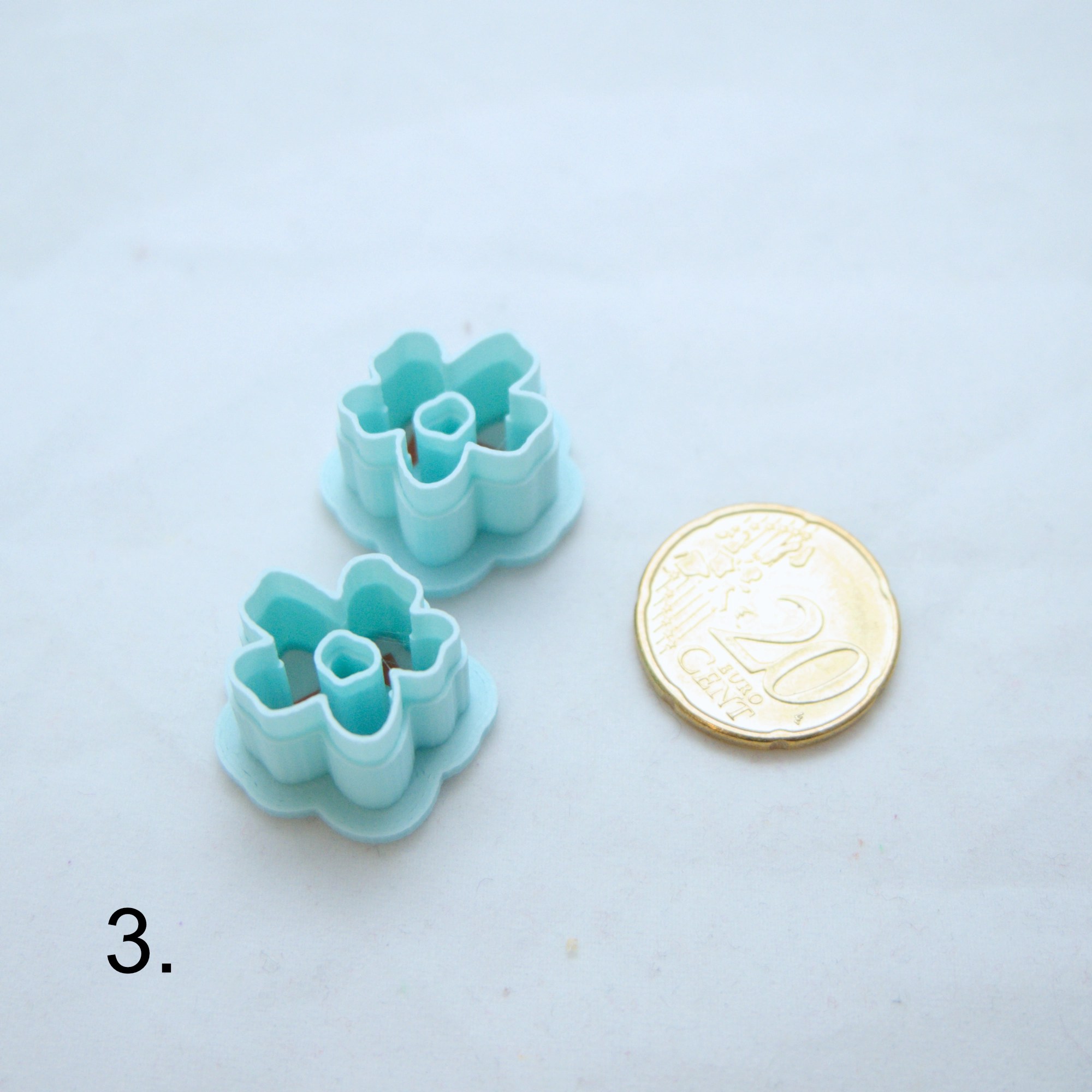 Unikko askartelumassaleikkuripari (reiätön)