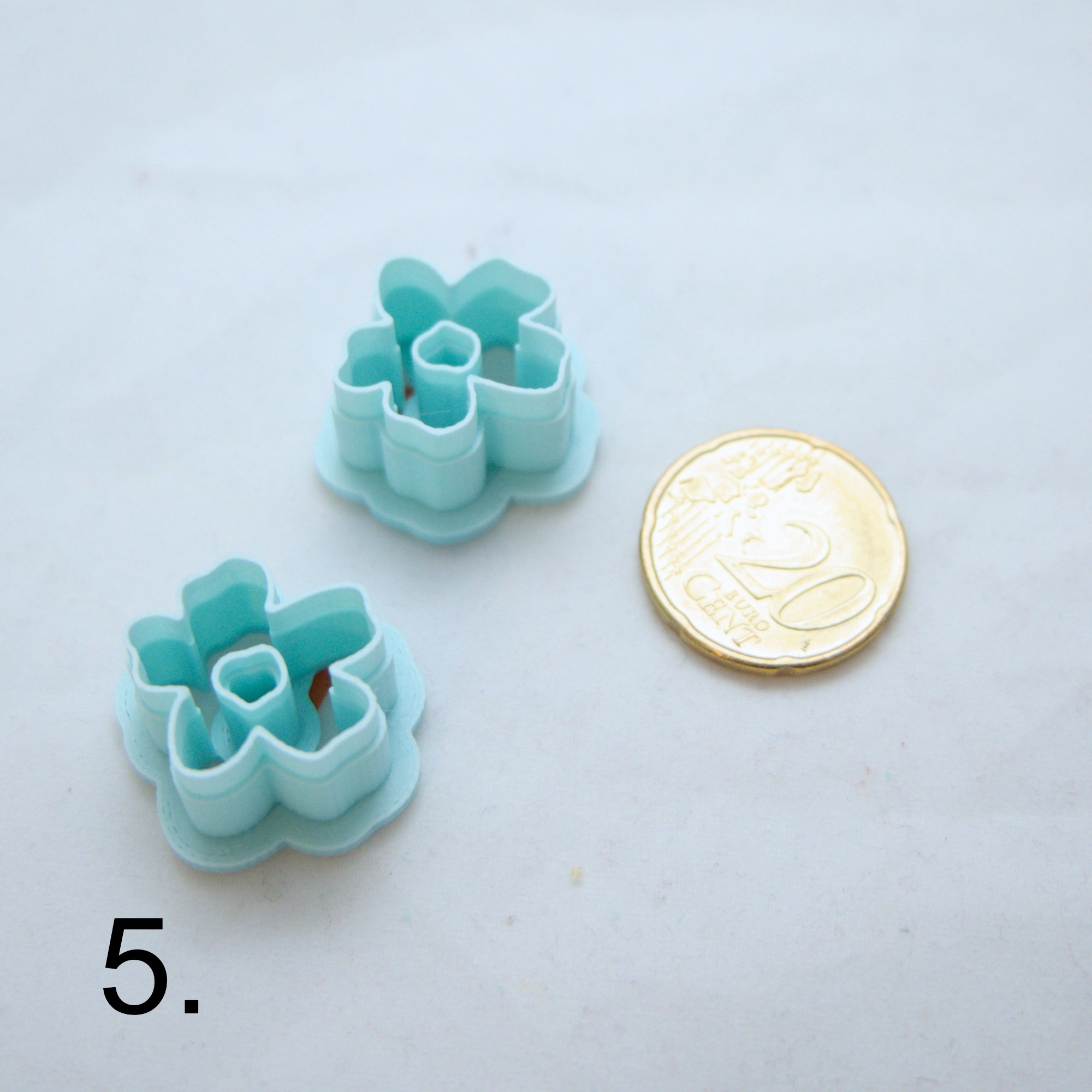 Unikko askartelumassaleikkuripari (reiätön)