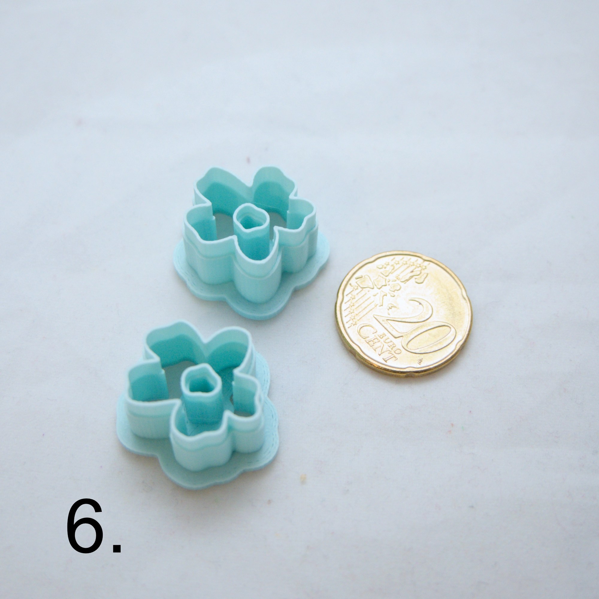 Unikko askartelumassaleikkuripari (reiätön)