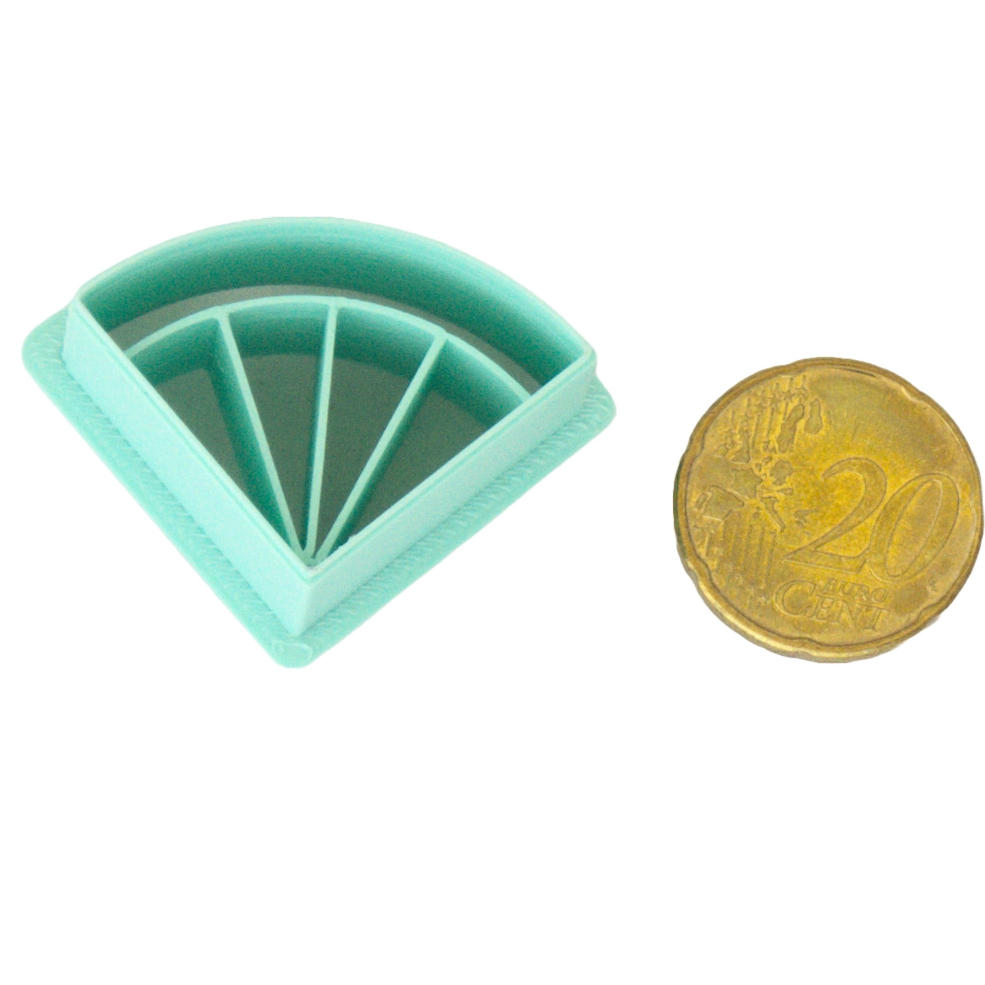 Orange wedge clay cutter