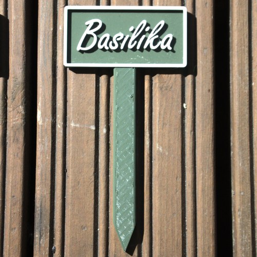 basil_nelio01 Green plant label