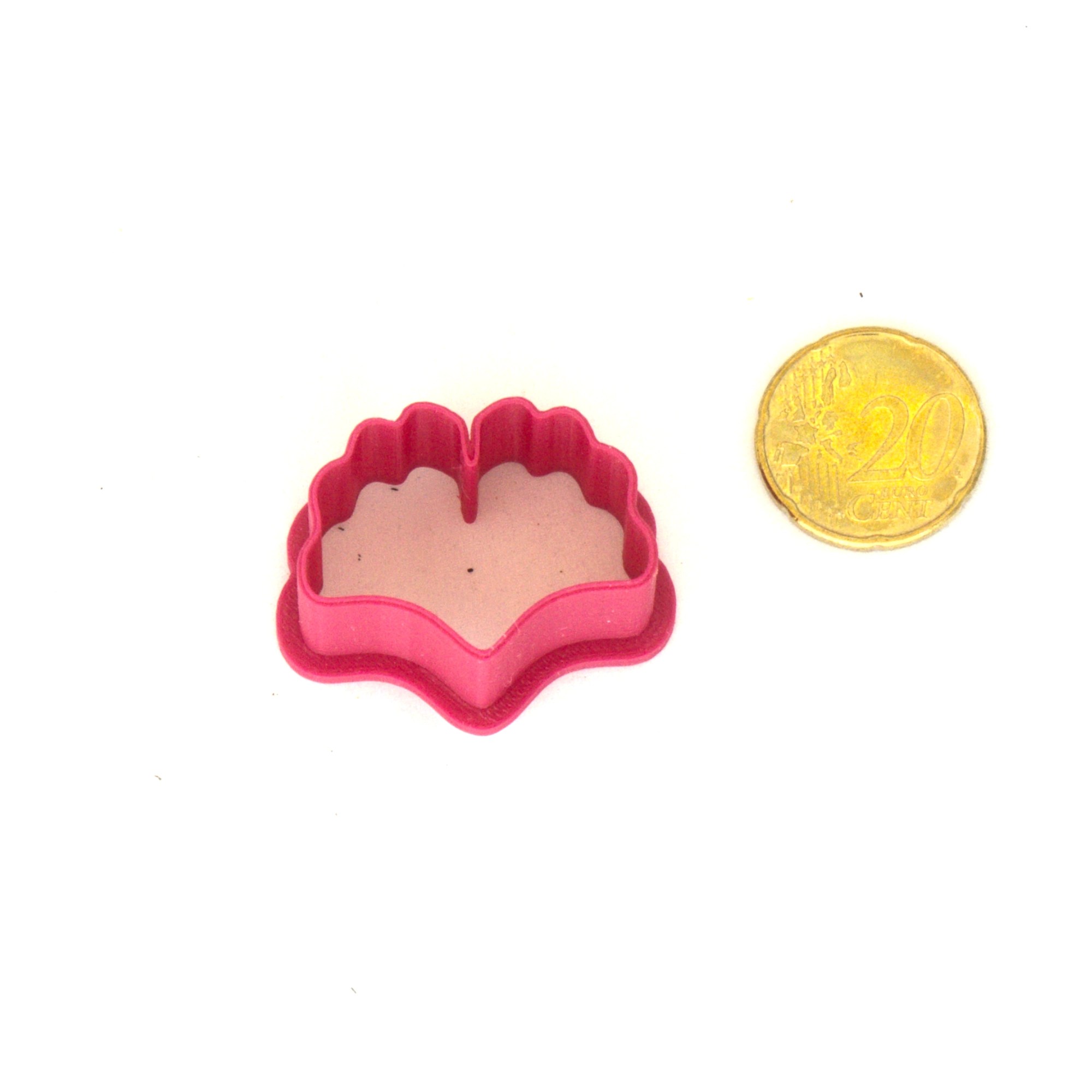 Ginko-lehden muotoinen askartelumassaleikkuri