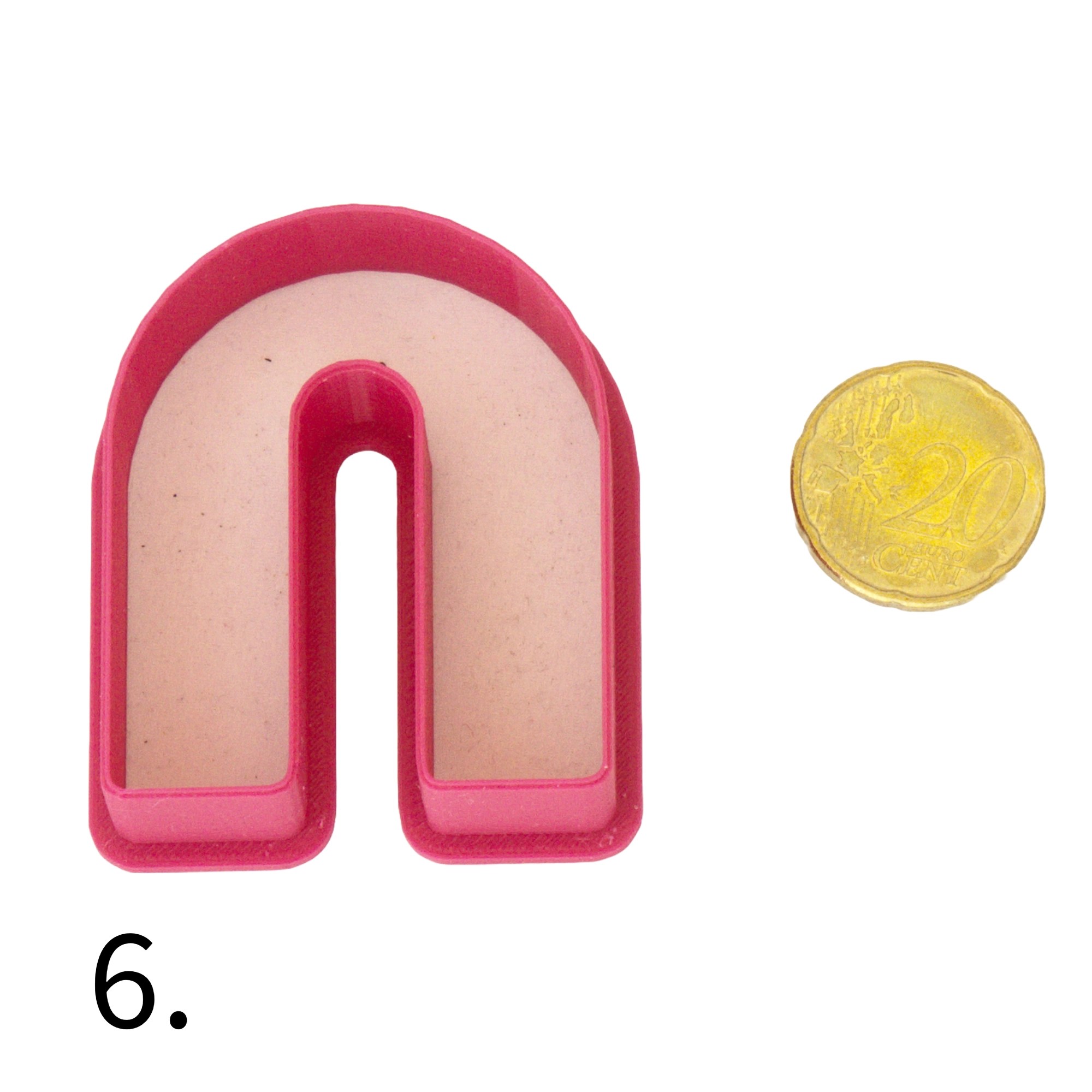 U-mallinen askartelumassaleikkuri