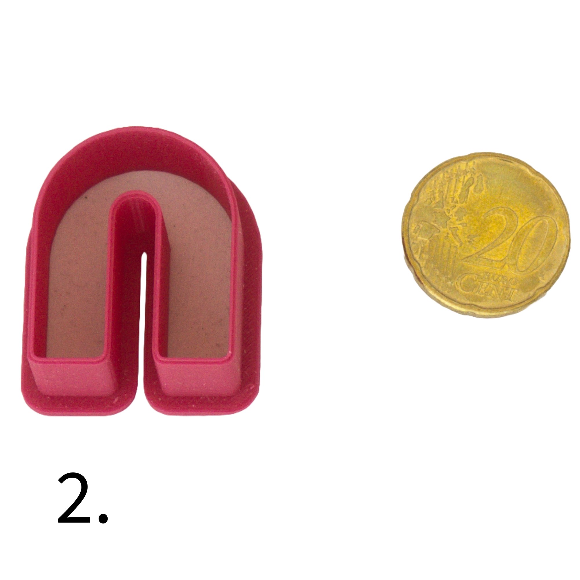 U-mallinen askartelumassaleikkuri