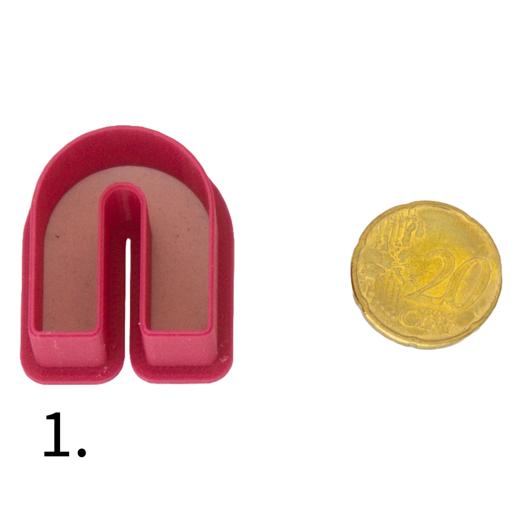 U-mallinen askartelumassaleikkuri