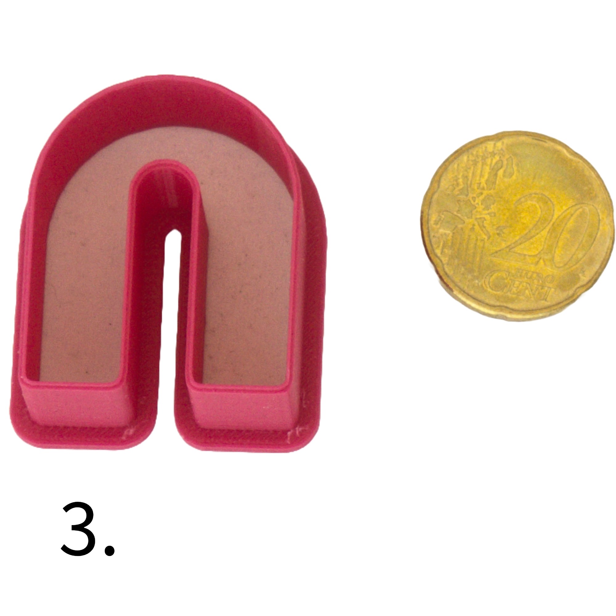 U-mallinen askartelumassaleikkuri