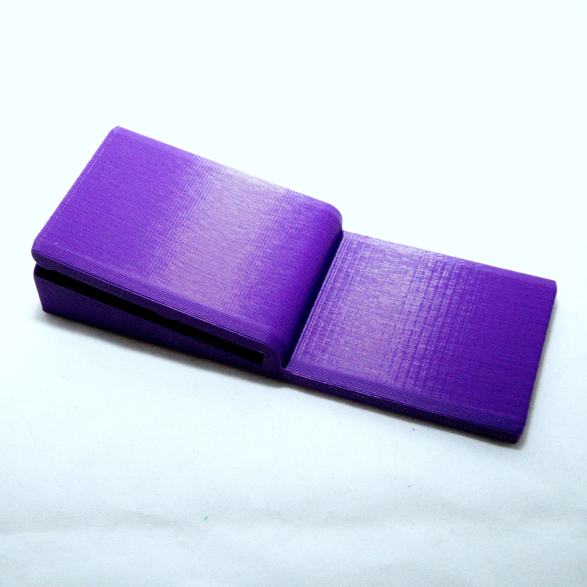 Puzzle box lid support