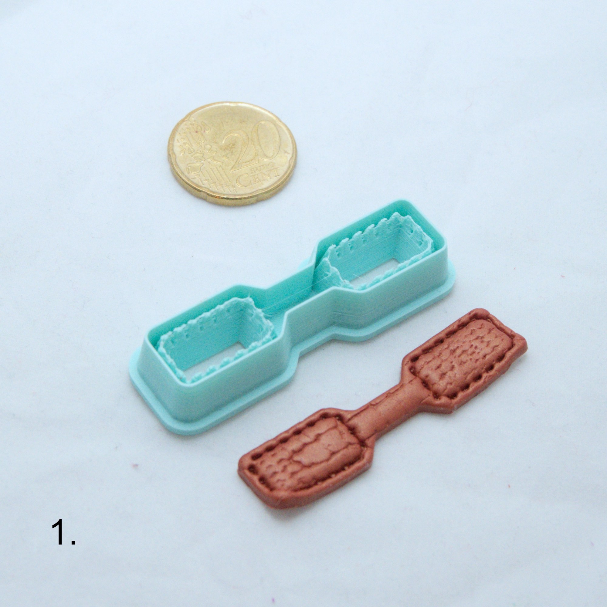 Suorakaide avaimenperä askartelumassaleikkuri