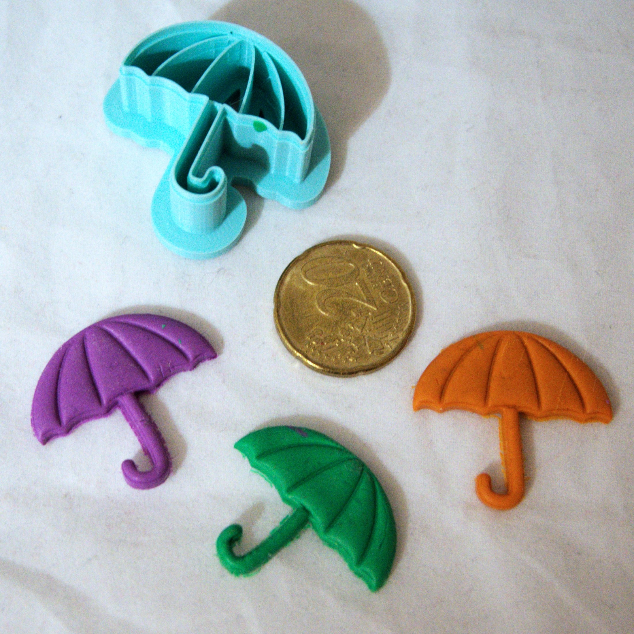 Umbrella craft cutter pair