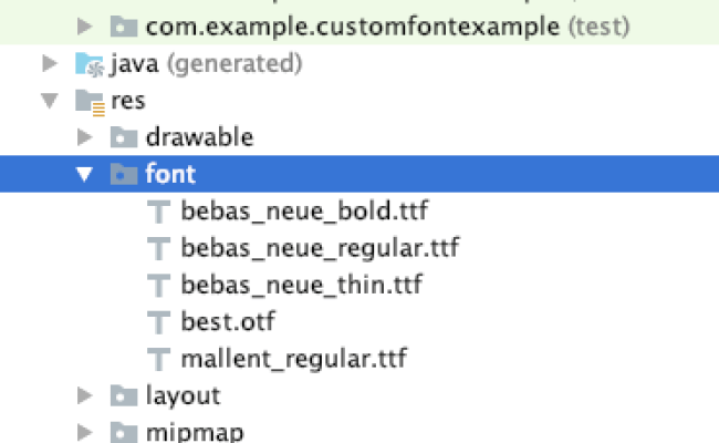 How To Add Custom Fonts In Your Android App Using Kotlin | John Codeos ...