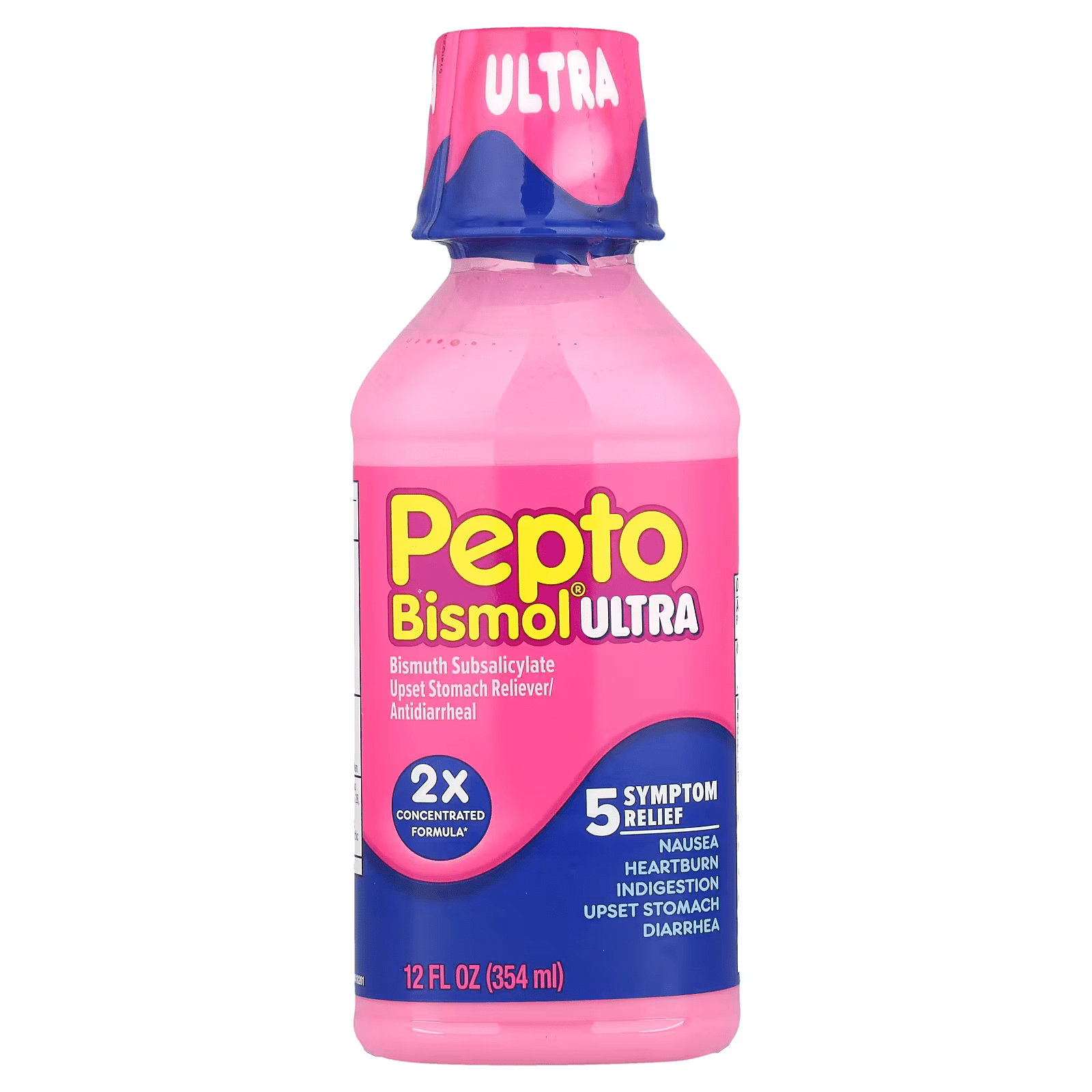 Bottle of Pepto Bismol Ultra