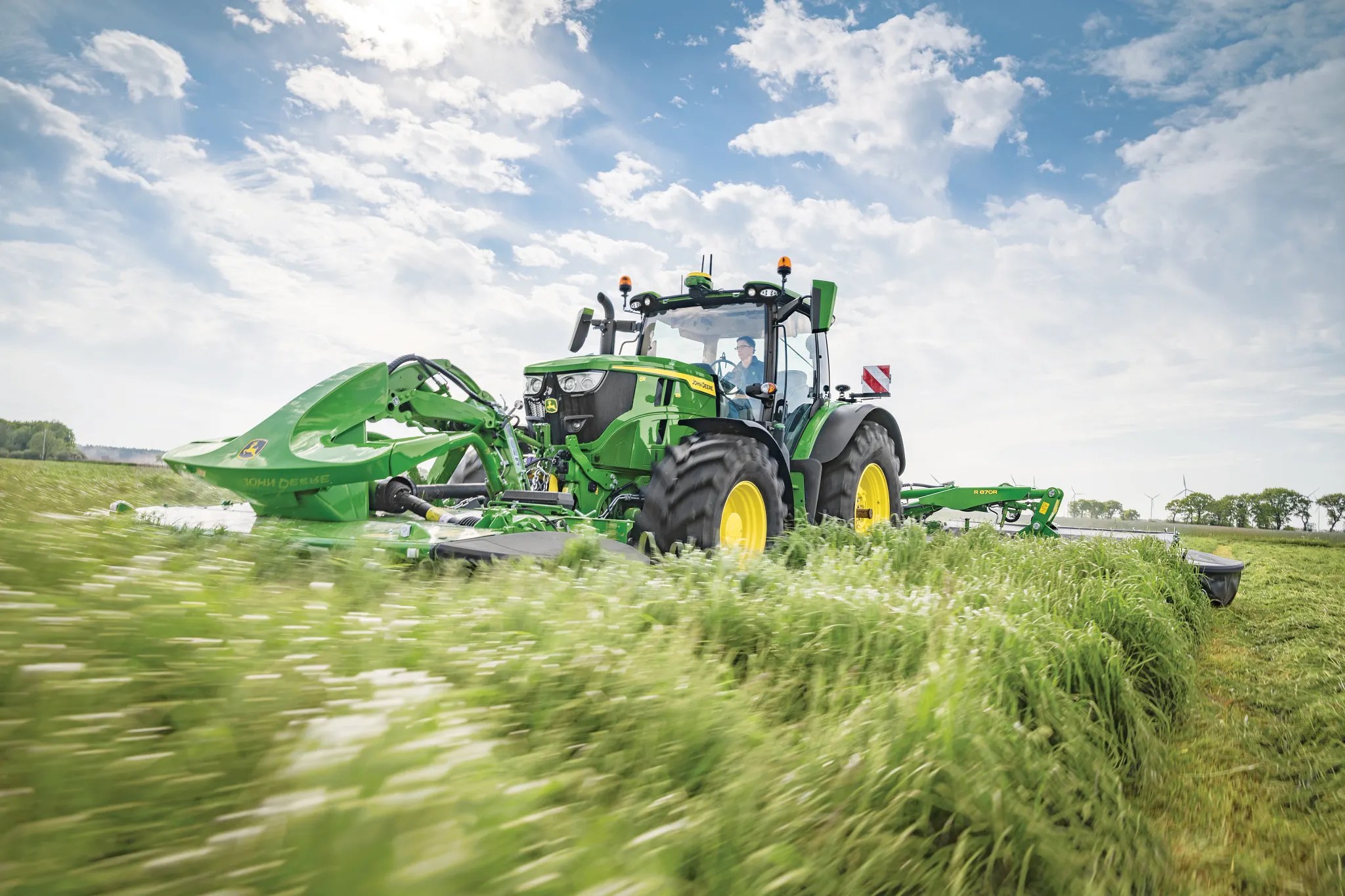 6r 155 Mid Size Tractors John Deere Uk
