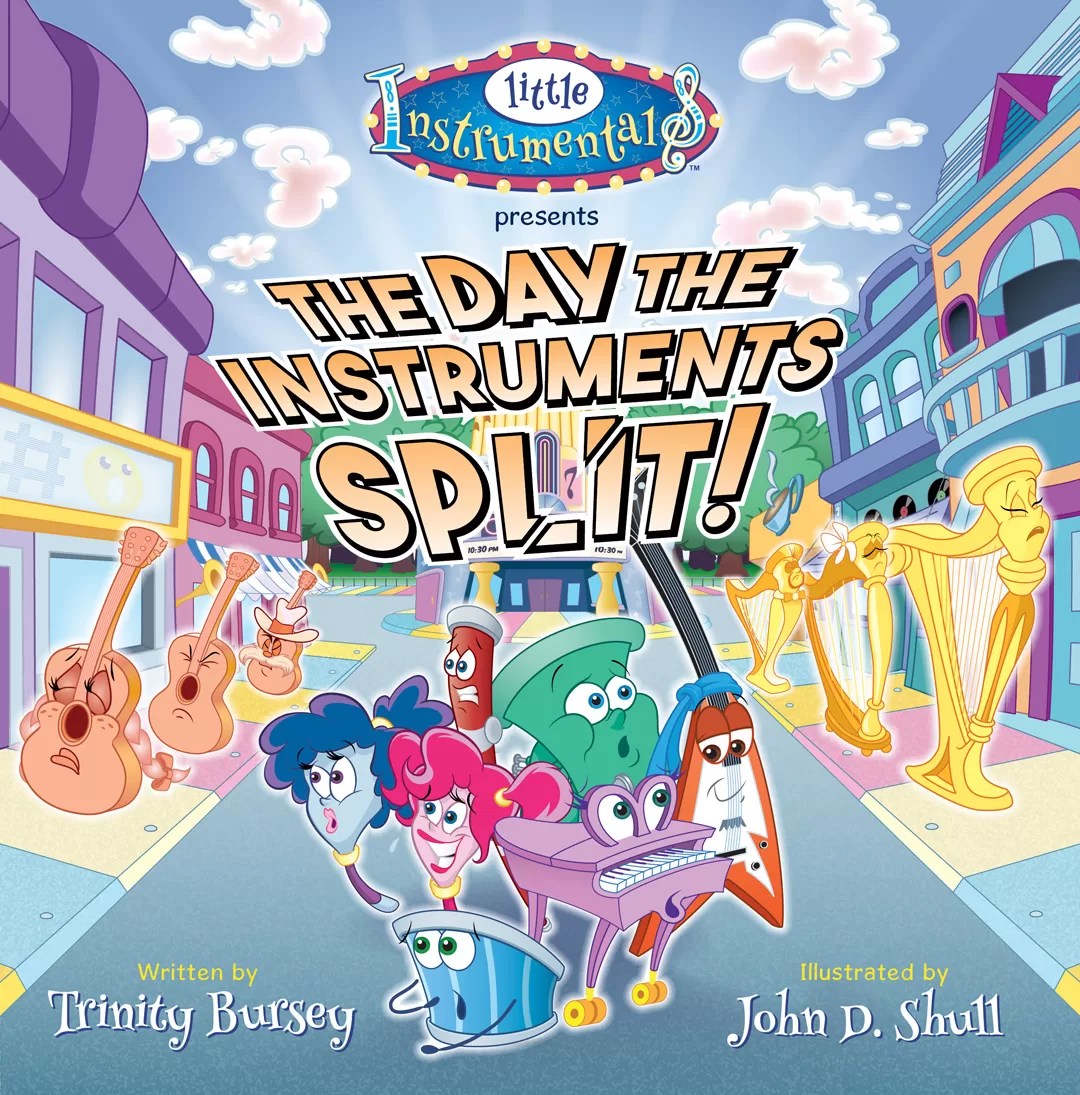 Little Instrumentals - The Day the Instruments Split! - Front Cover