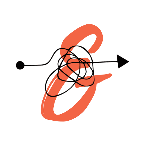 Scribble And Line Logo