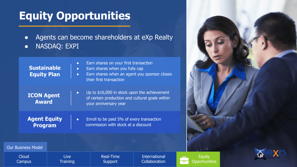 exp agent equity program